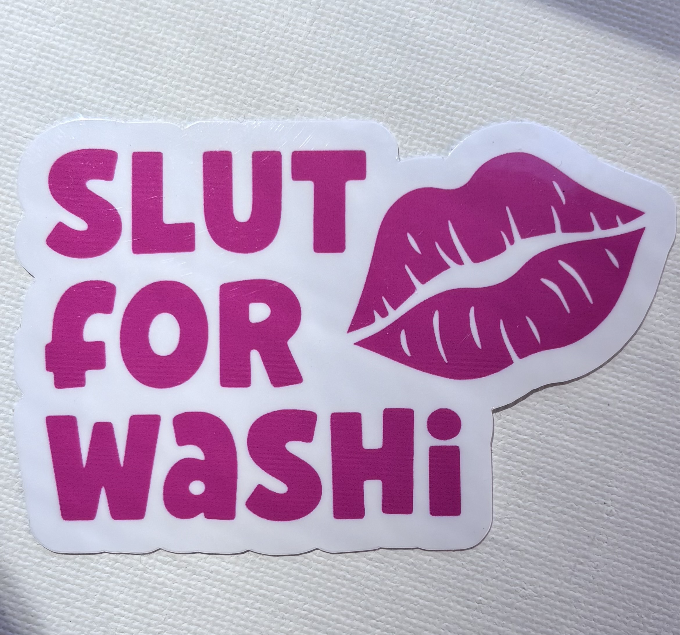 Slut For Washi Sticker