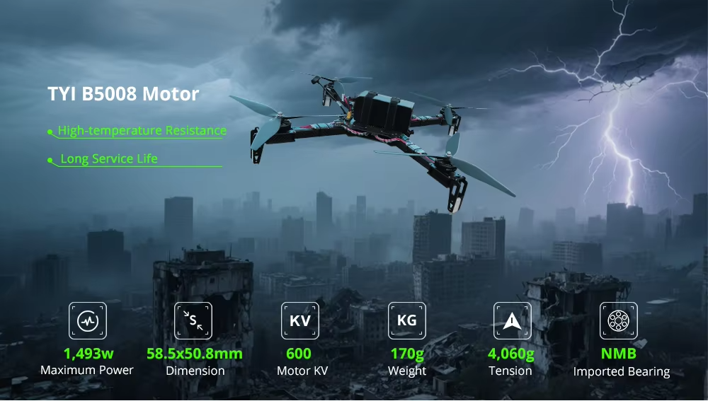 TYI B5008 Motor
