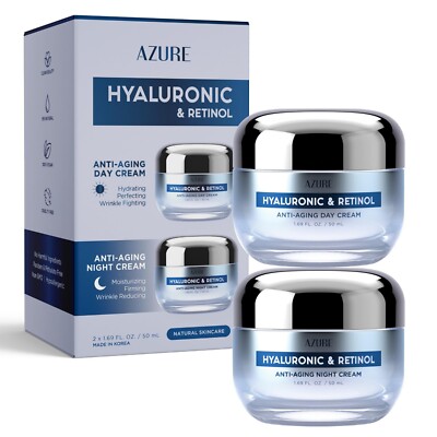Hyaluronic & Retinol Anti-Aging Cream Set