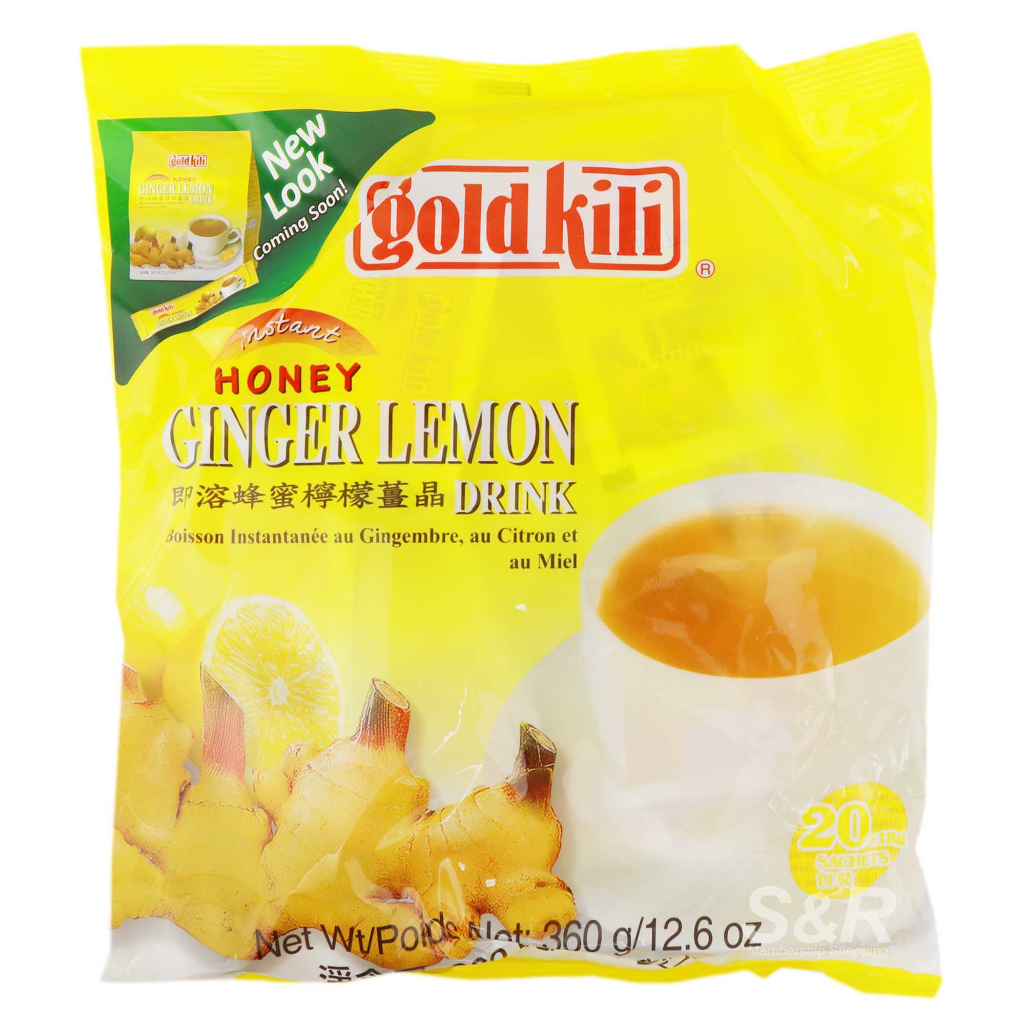 Gold Kili Honey Ginger Lemon Drink