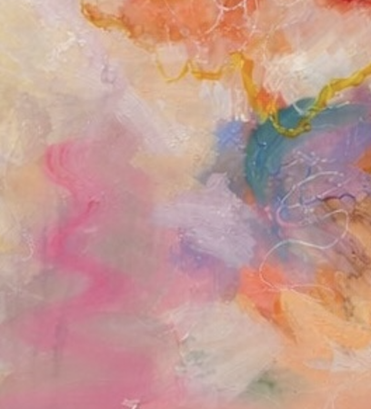 ¨The space between us¨116 x 89 cm