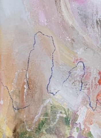 ¨Across the universe¨ 162 x 97 cm