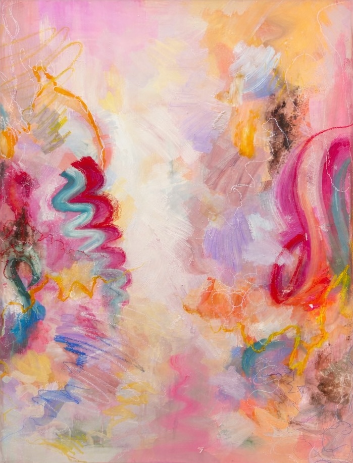 ¨The space between us¨116 x 89 cm