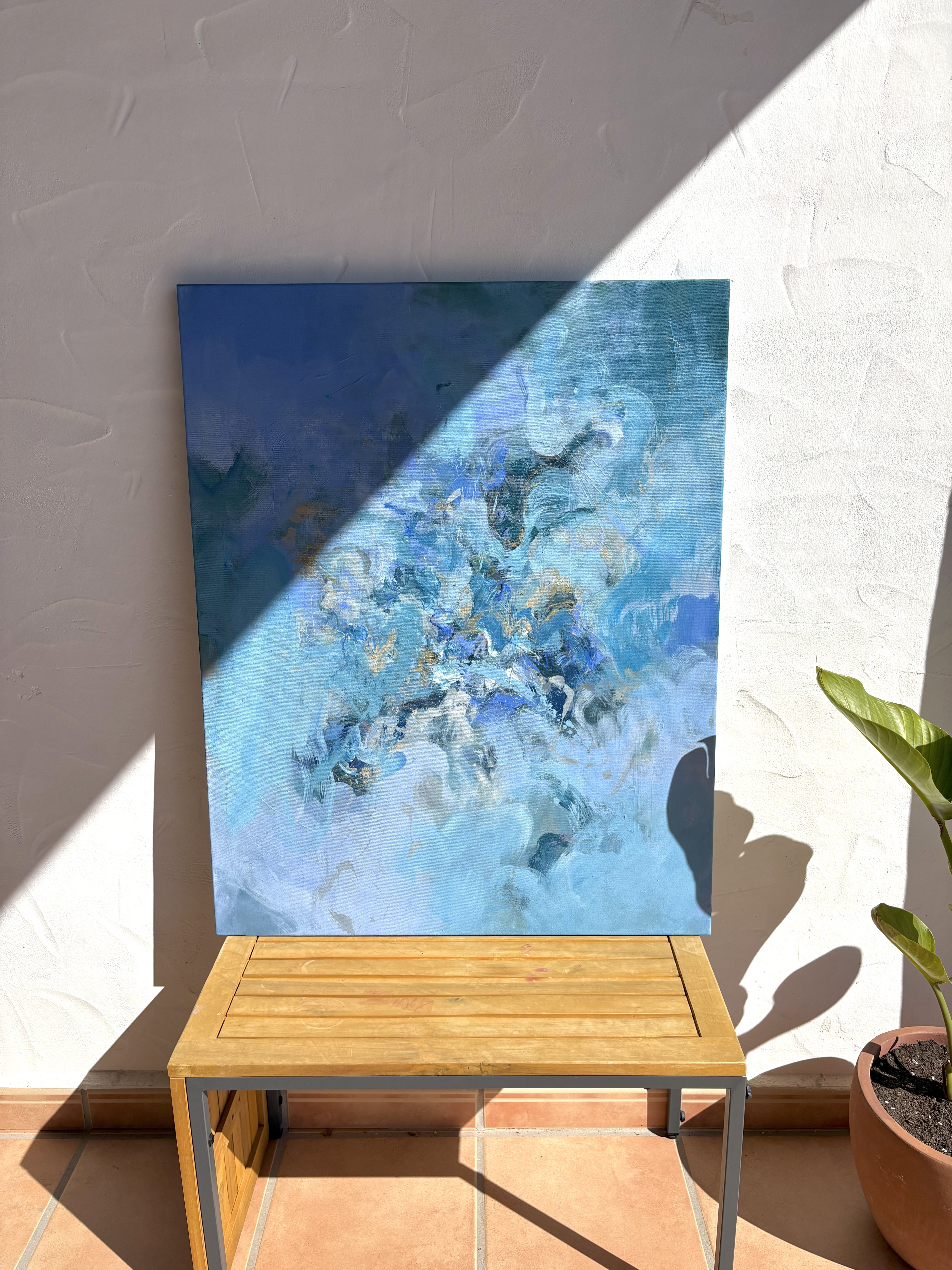 ¨How you dare" 92 x 73 cm