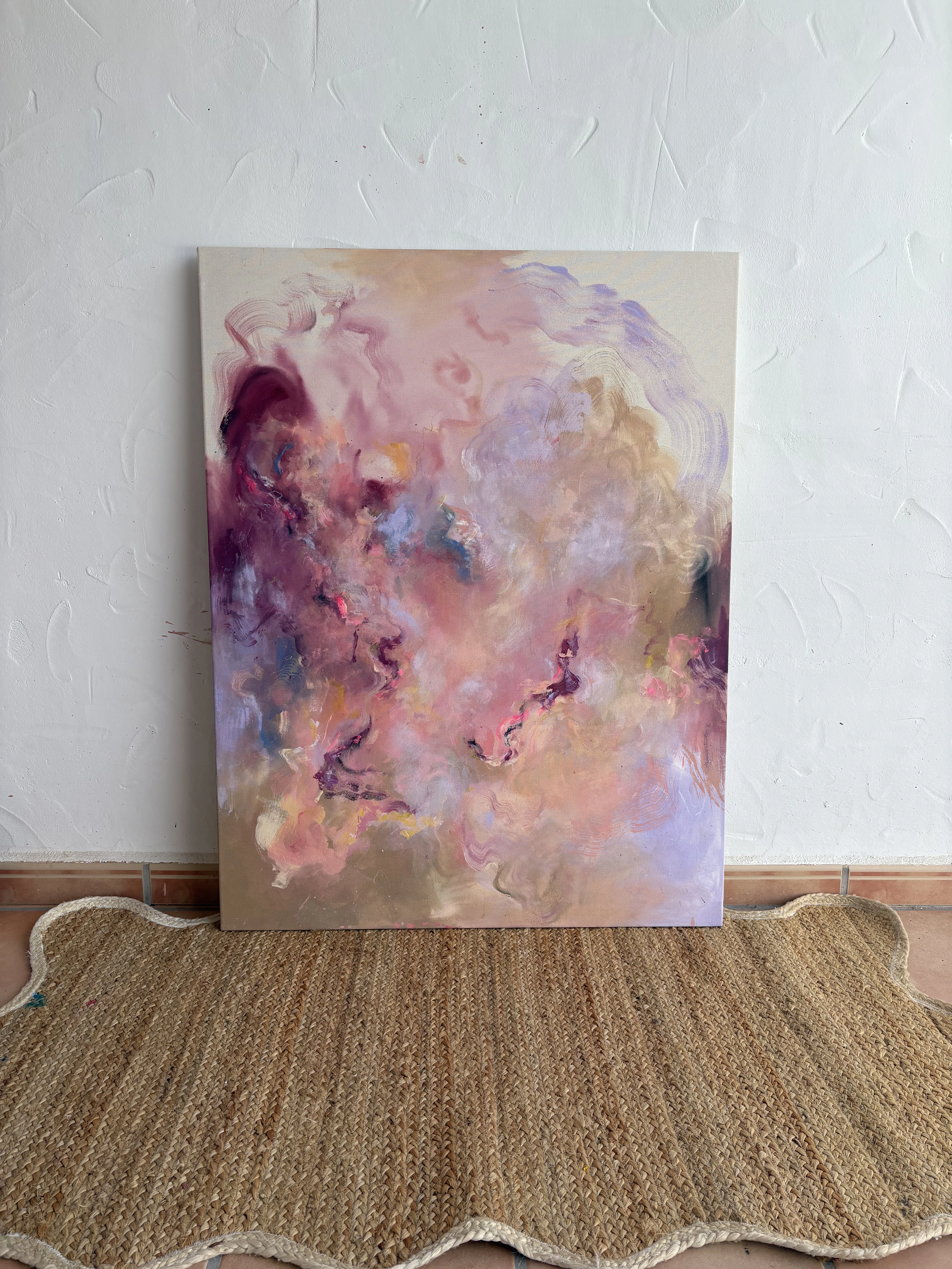 ¨Mauve of Theology" 116 x 89 cm