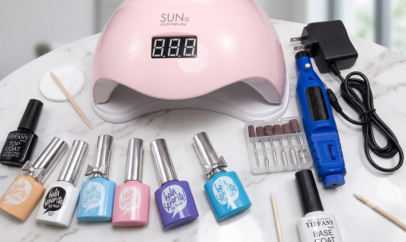 Kit de Uñas de Gel UV