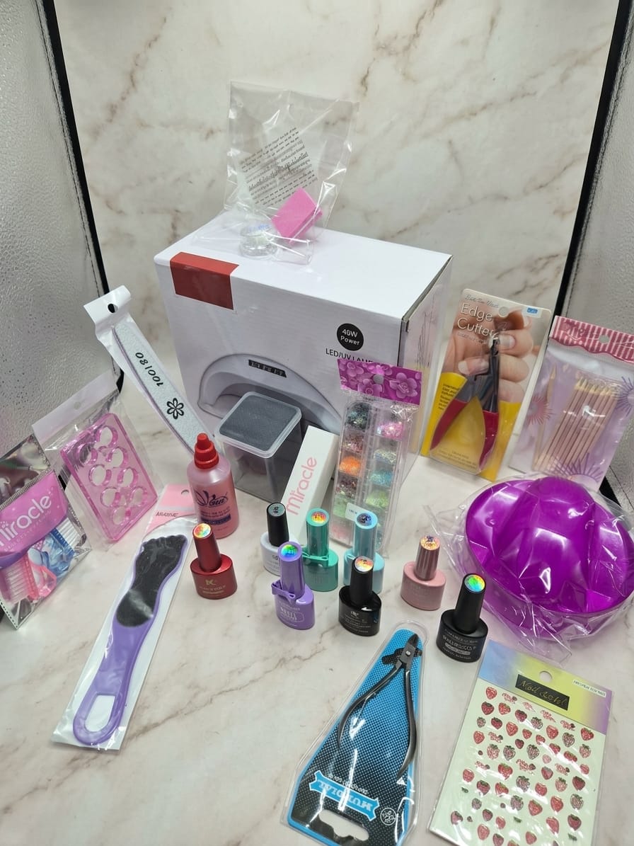 Kit Completo de Manicure y Pedicure