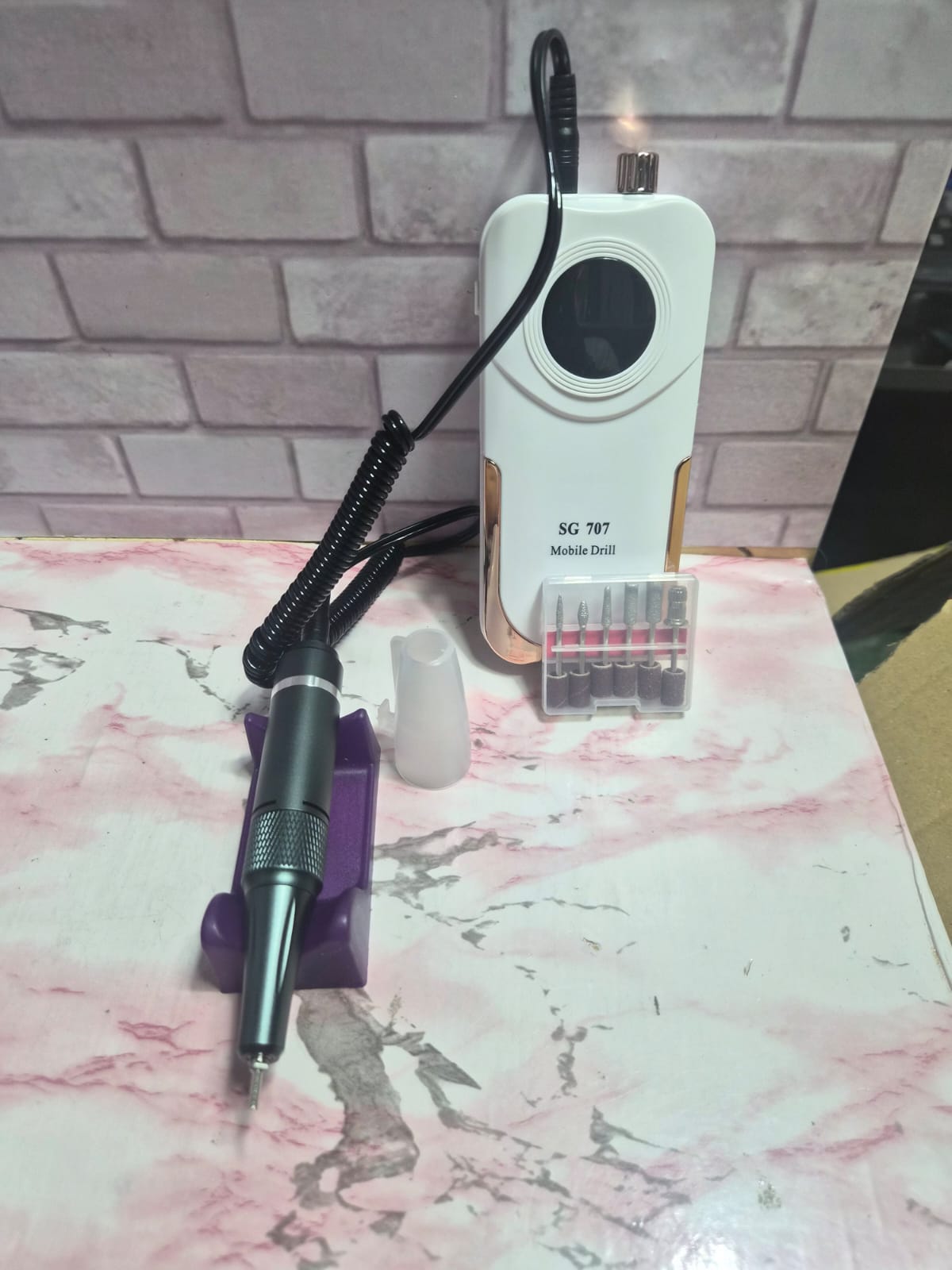 Torno Eléctrico para Uñas 45.000 rpm