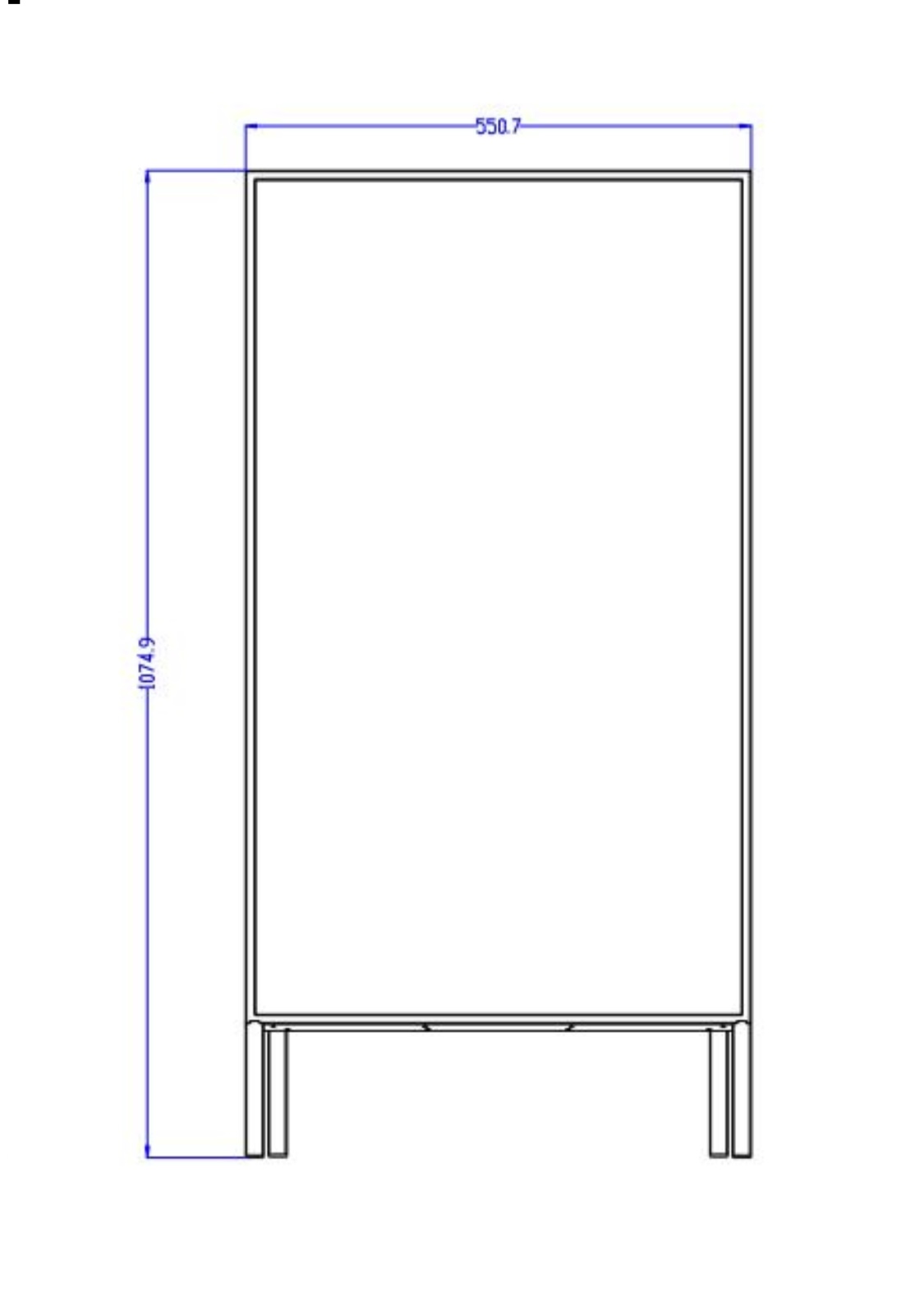43寸广告屏租赁
