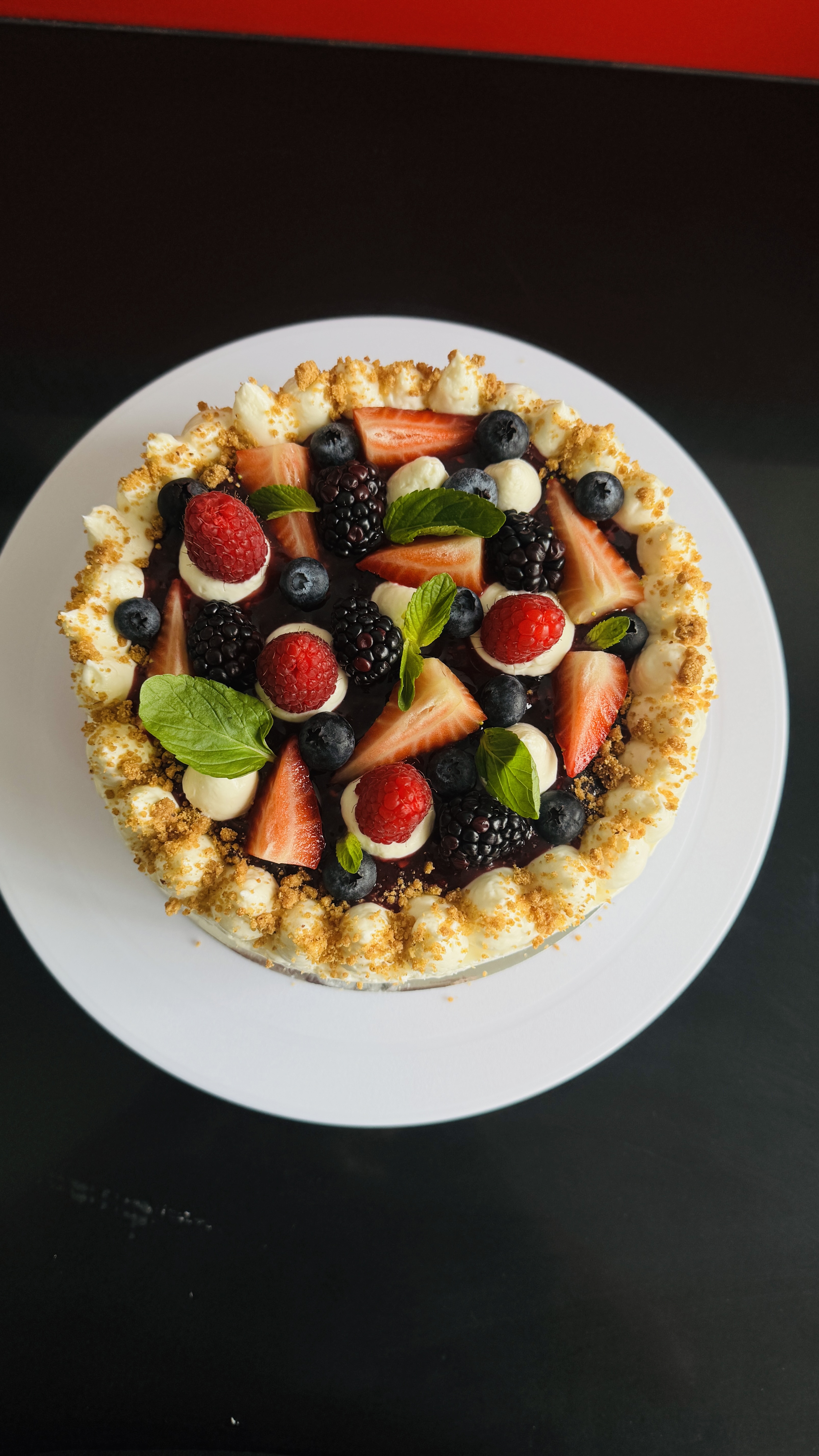 Cheesecake frutos rojos