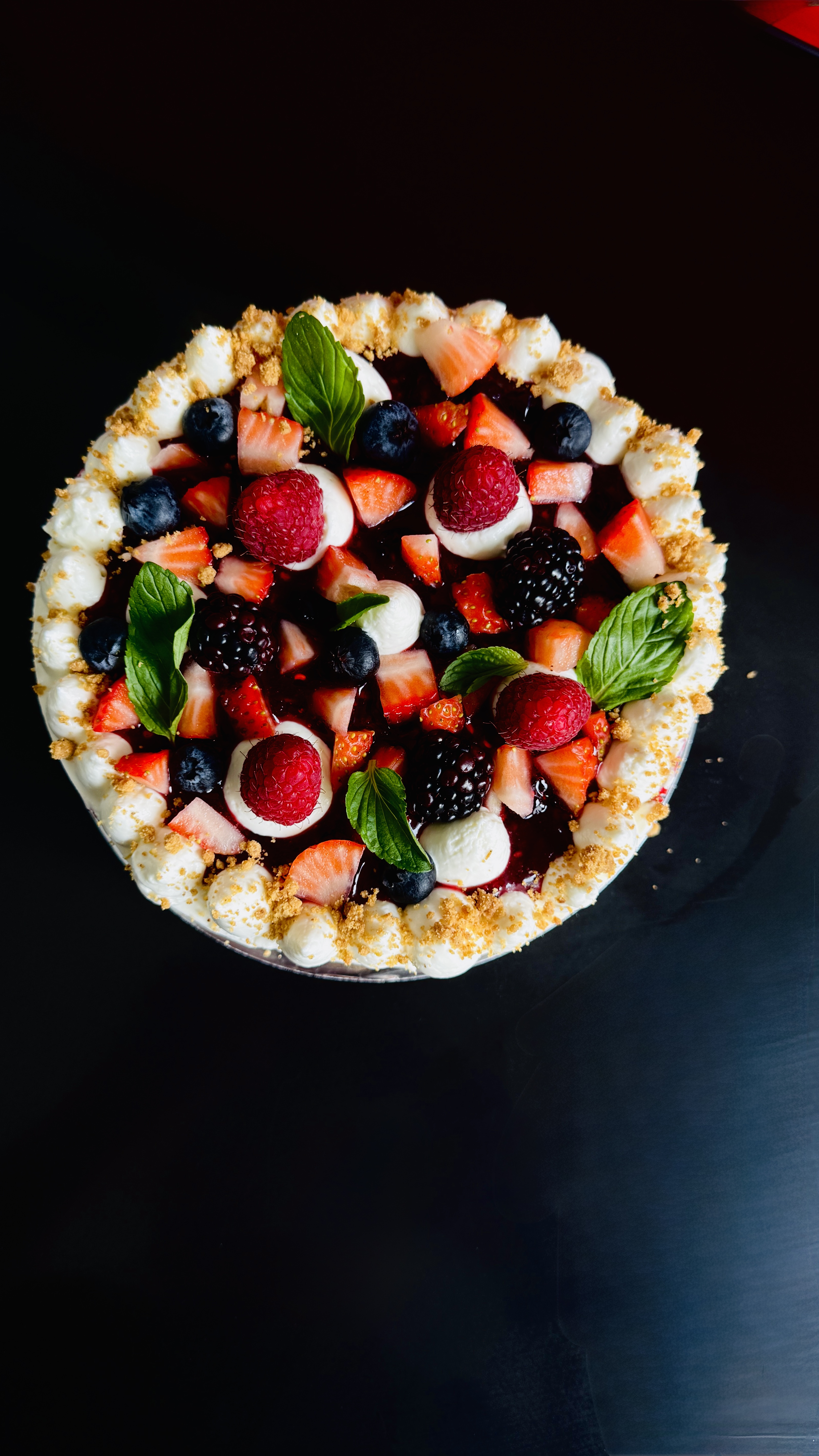 Cheesecake frutos rojos