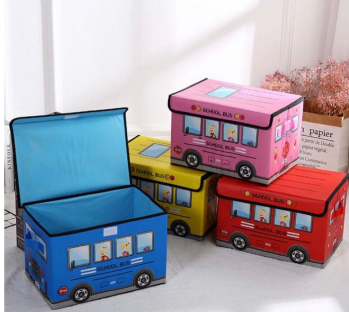 Caja organizadora infantil bus escolar