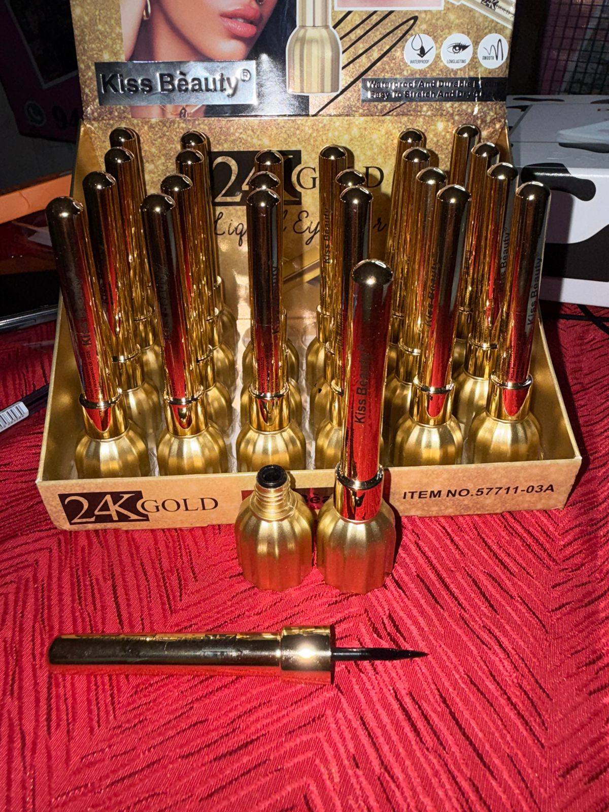 Delineador Líquido 24K Gold