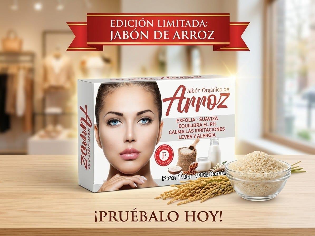 Jabón Orgánico de Arroz