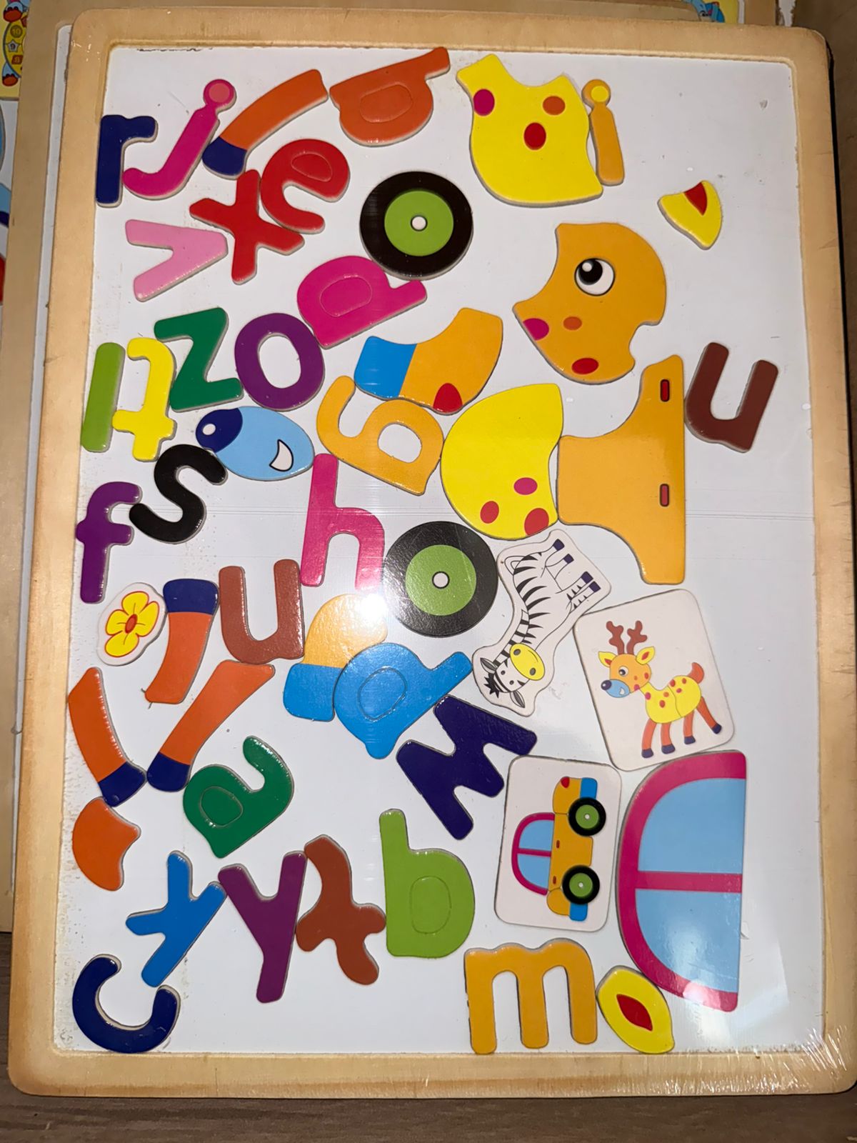 Rompecabezas de Números y Animales