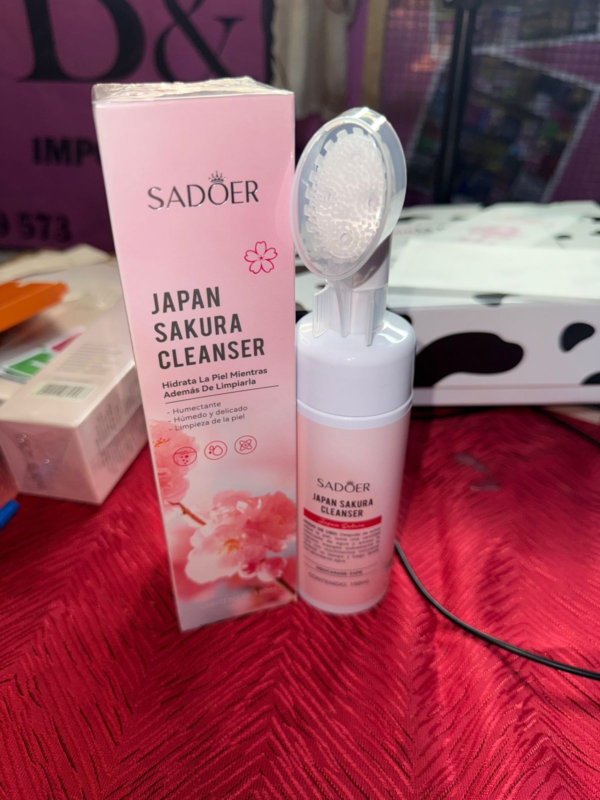 Limpiador Facial Sakura Japonés