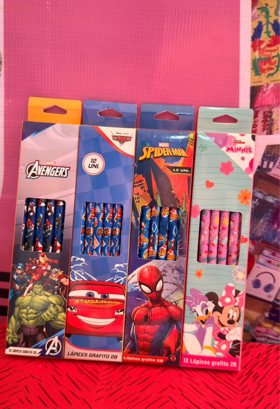 Lápices de grafito infantiles (pack x12)