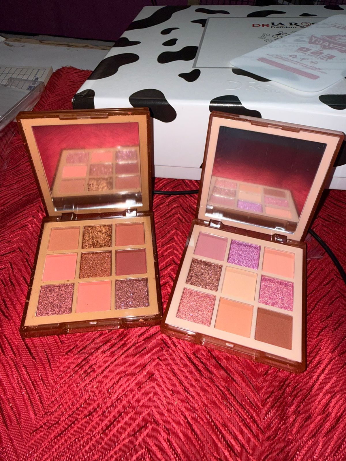 Paleta de sombras de ojos
