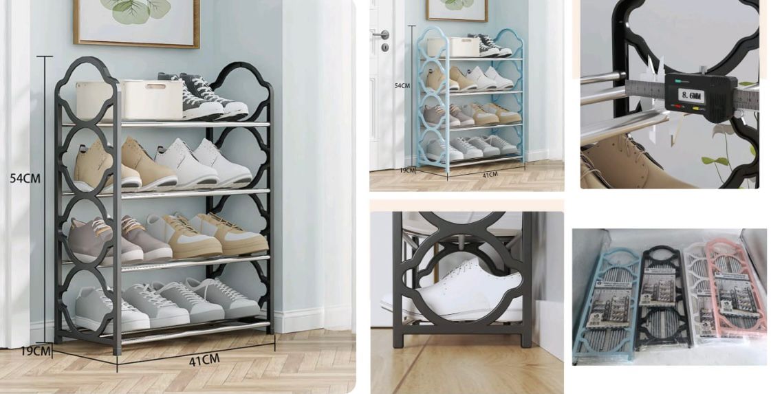 Estante organizador de zapatos