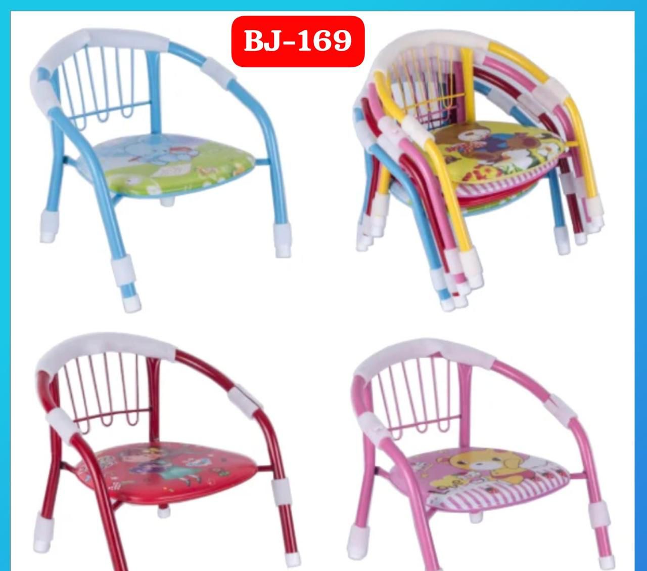 Silla Infantil de Metal