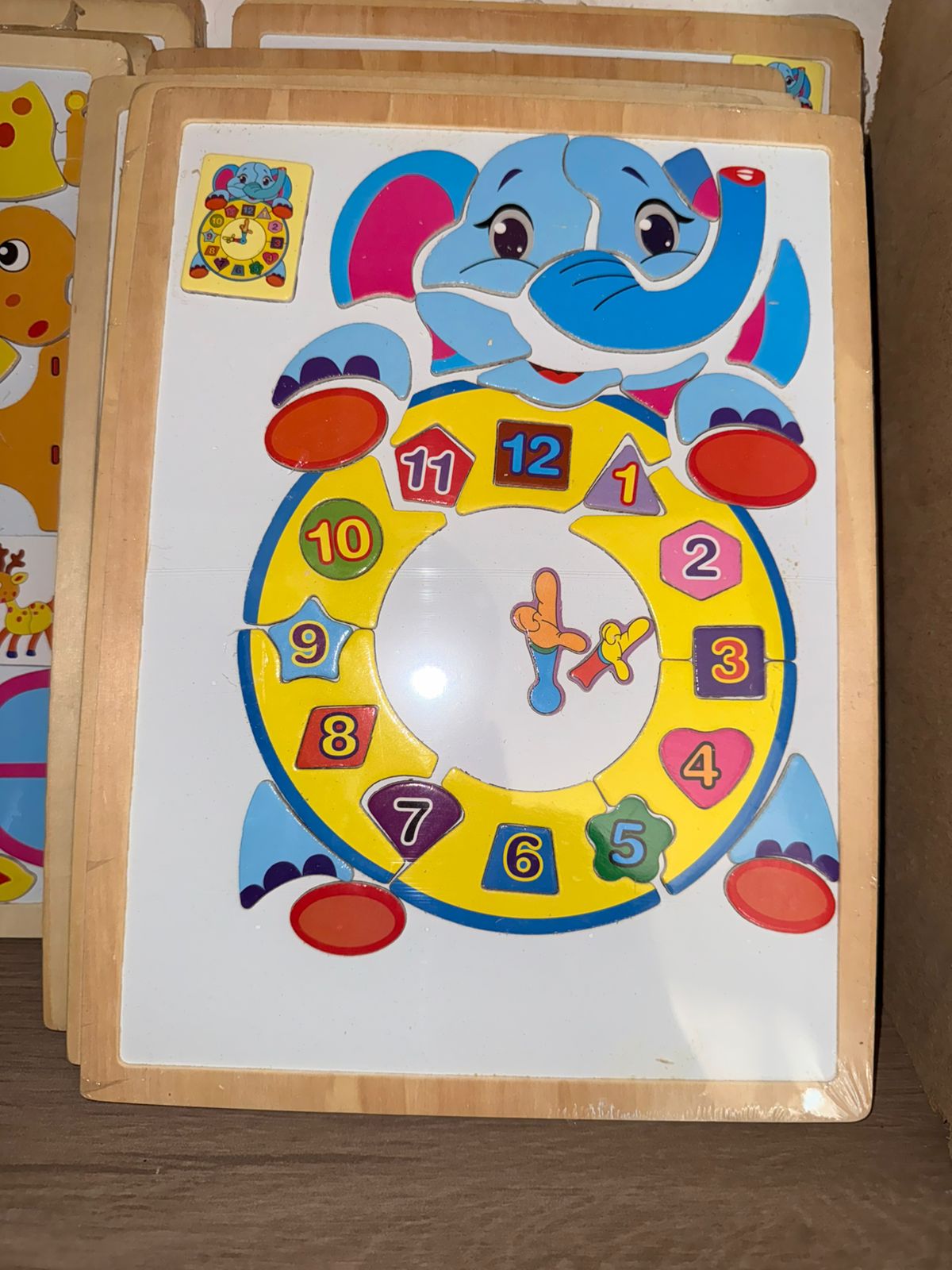 Rompecabezas de Números y Animales