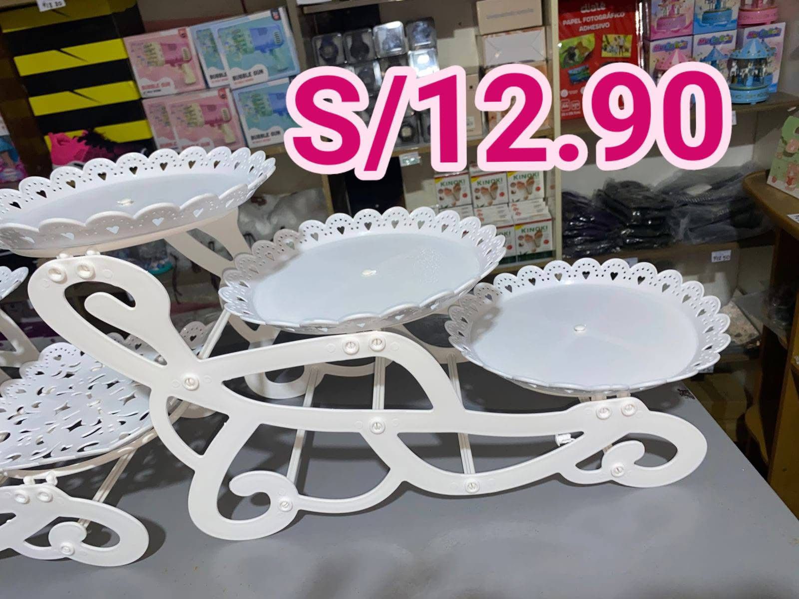 Soporte pastelero decorativo