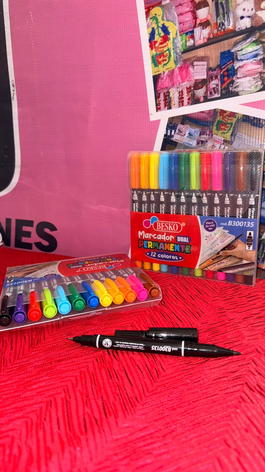 plumones dual de colores Ceresco