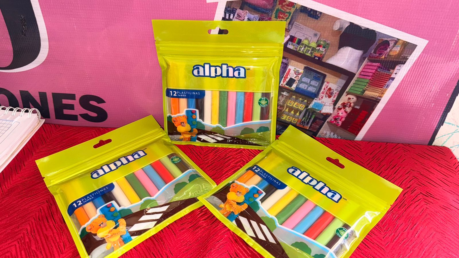 Plastilina Alpha 12 colores