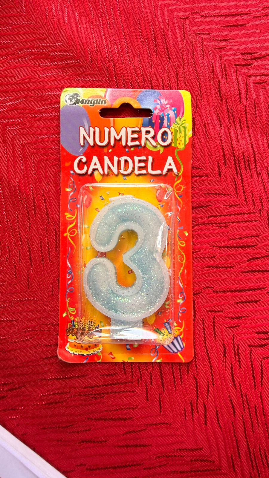 velas de cumpleaños