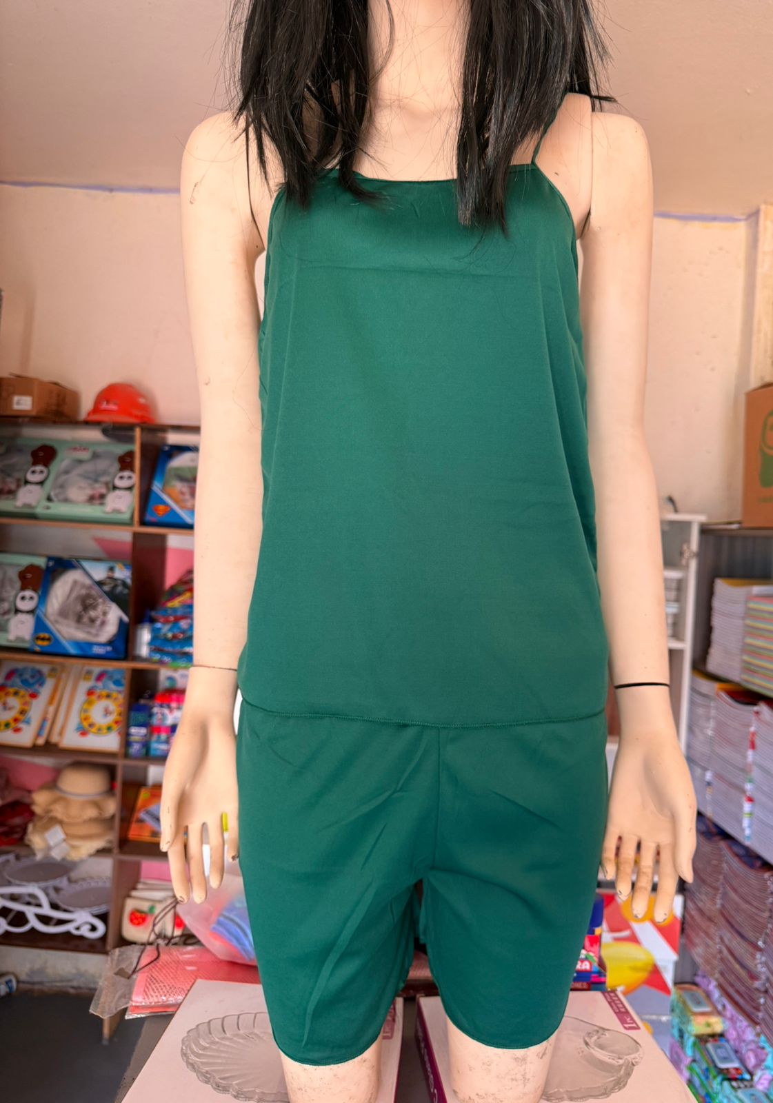 Pijama para mujer verde