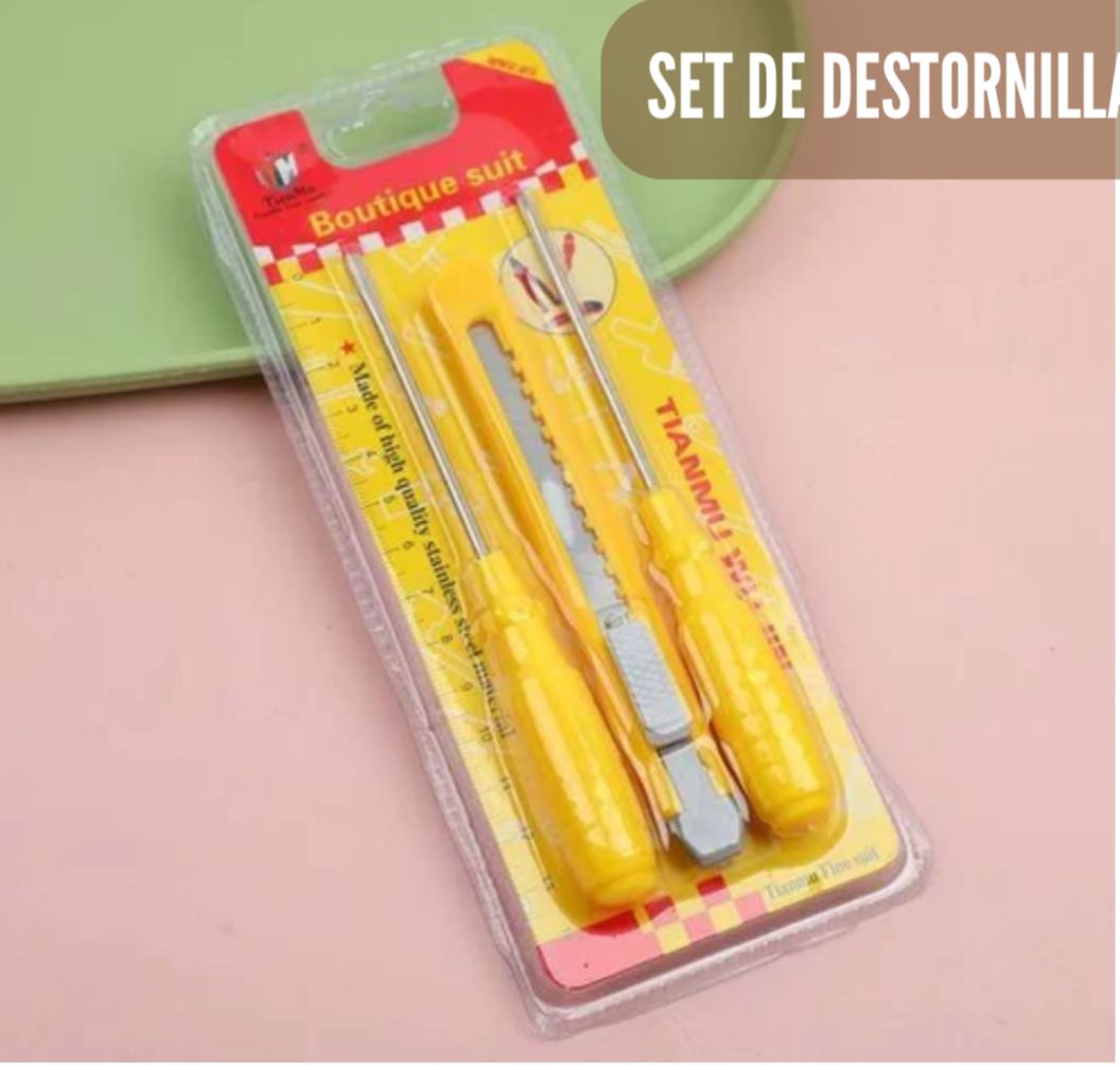 Set de destornilladores