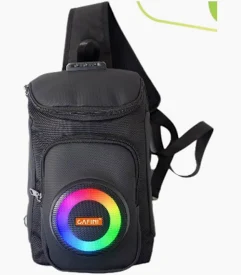 Mochila con Bocina LED cafini
