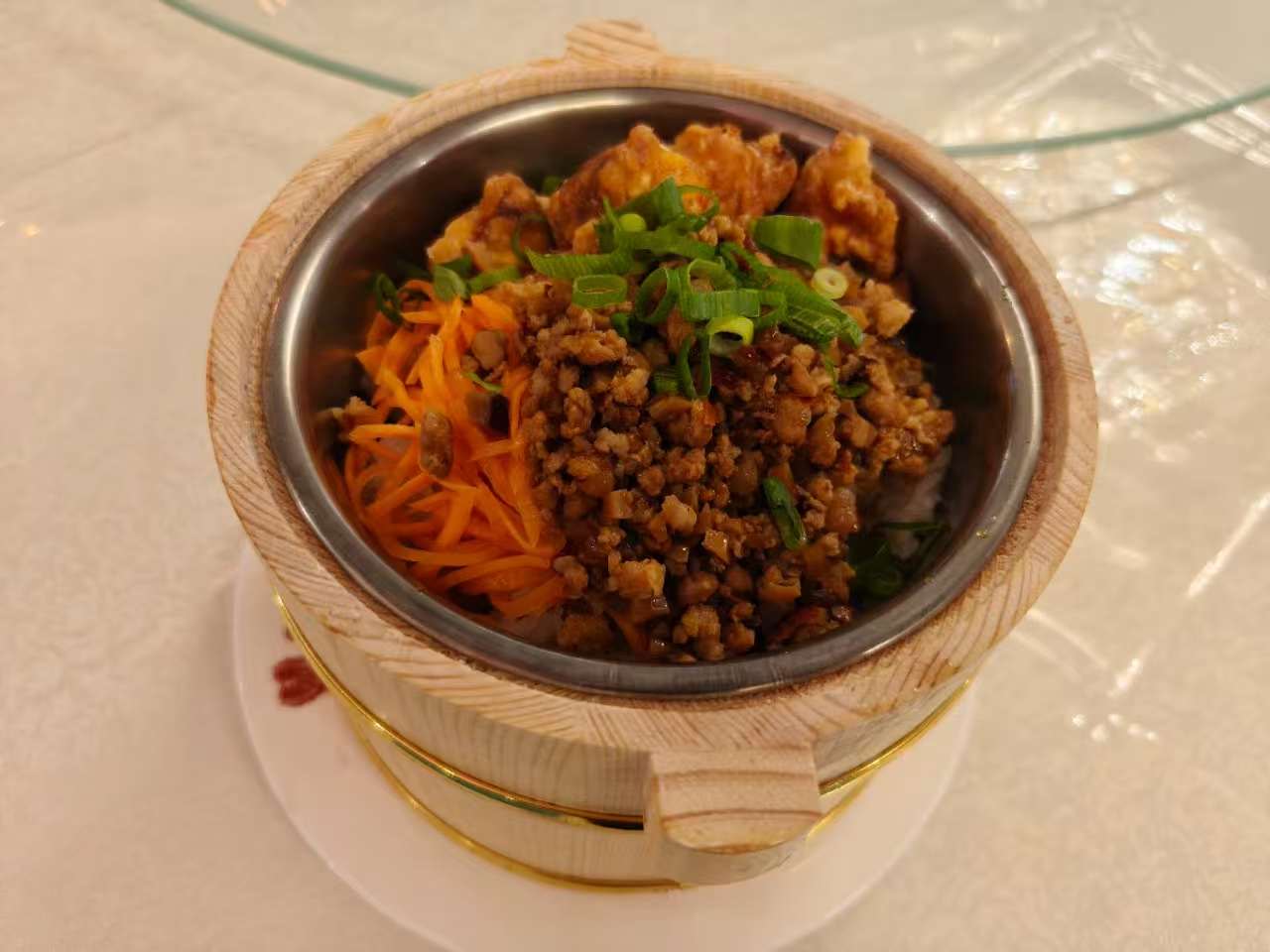 N11 Riz gluant à la viande hachée