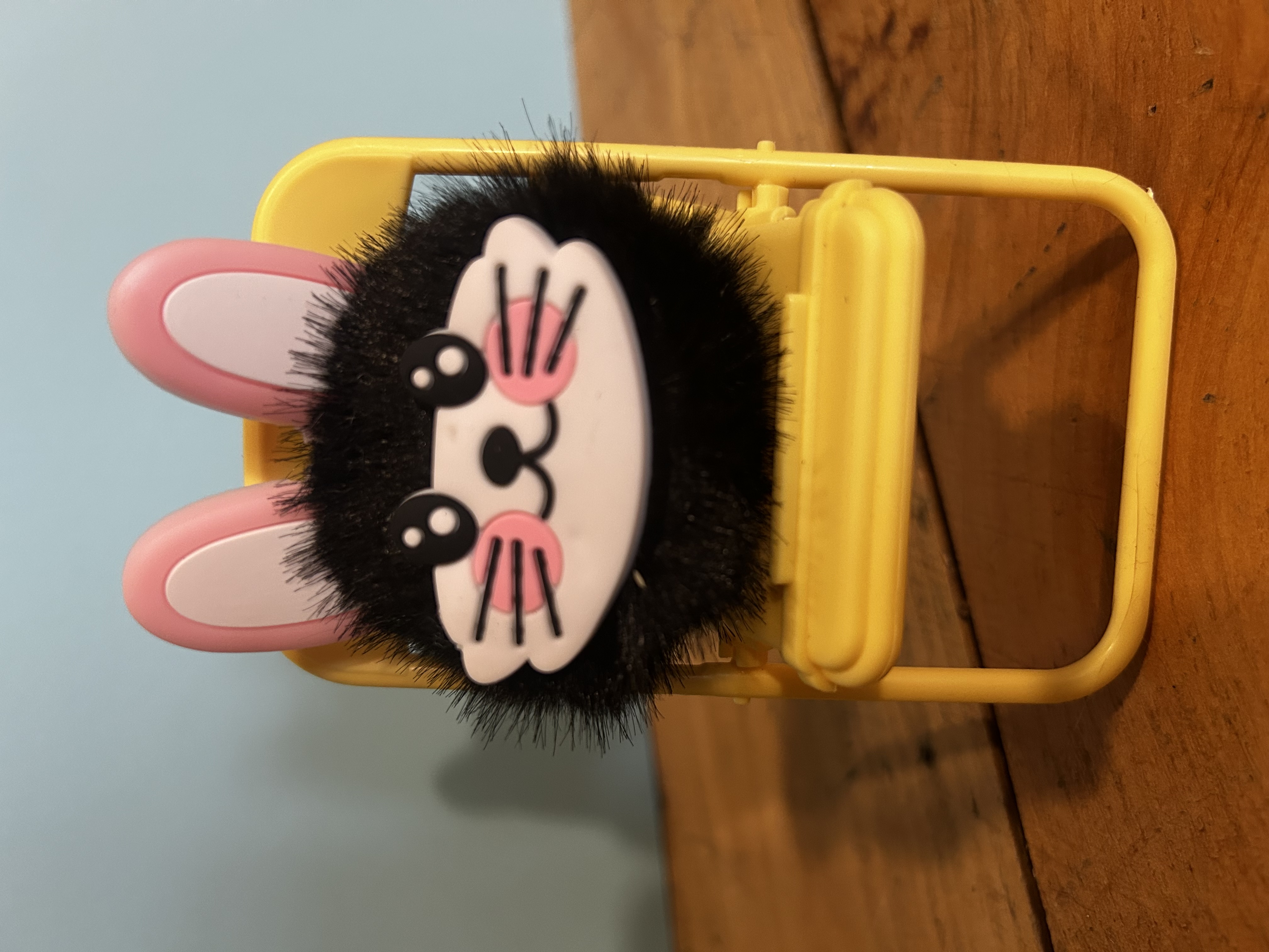 FLuffy Black Moon Rabbit