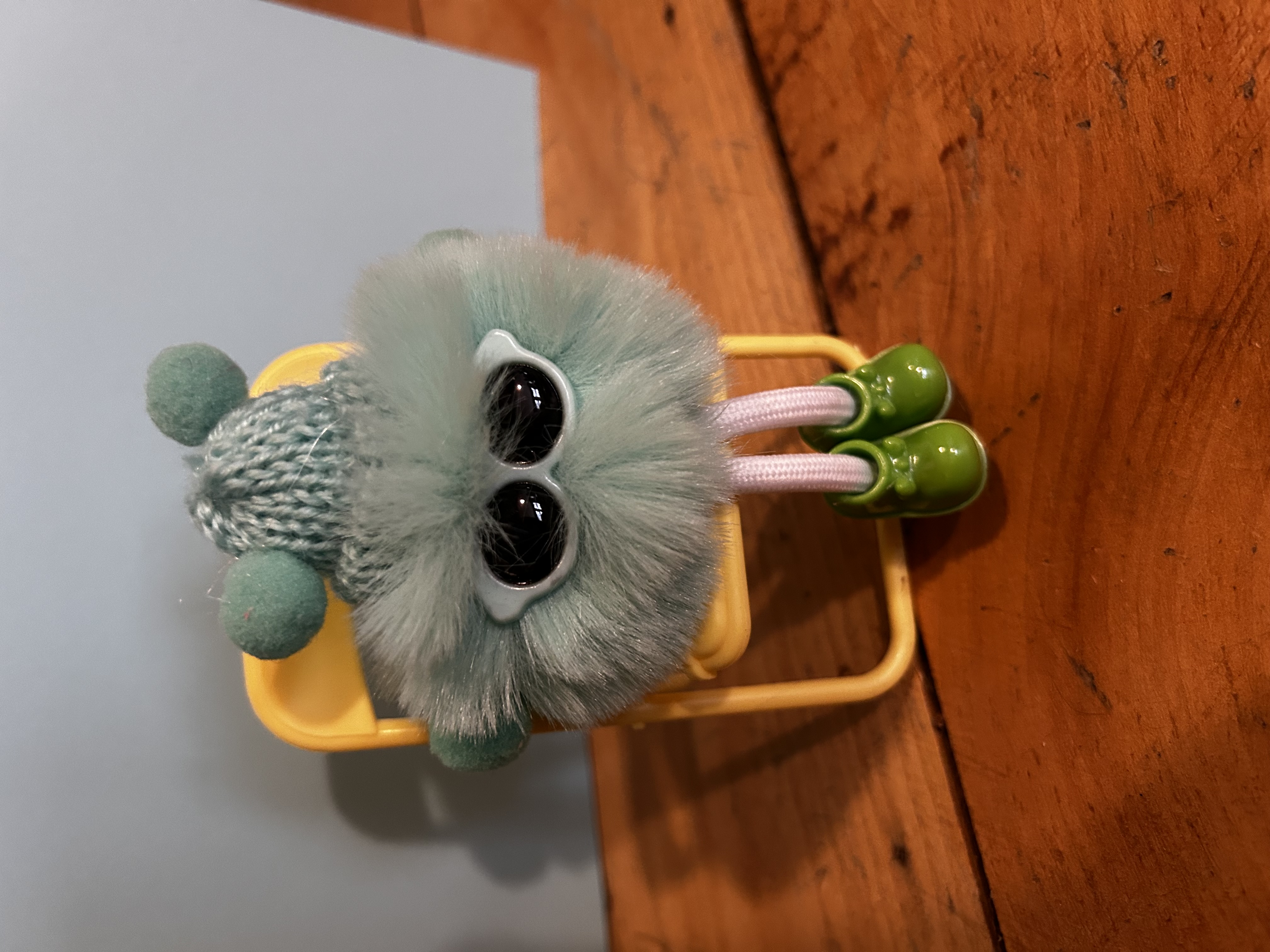 Fluffy Green Cuddlebeast