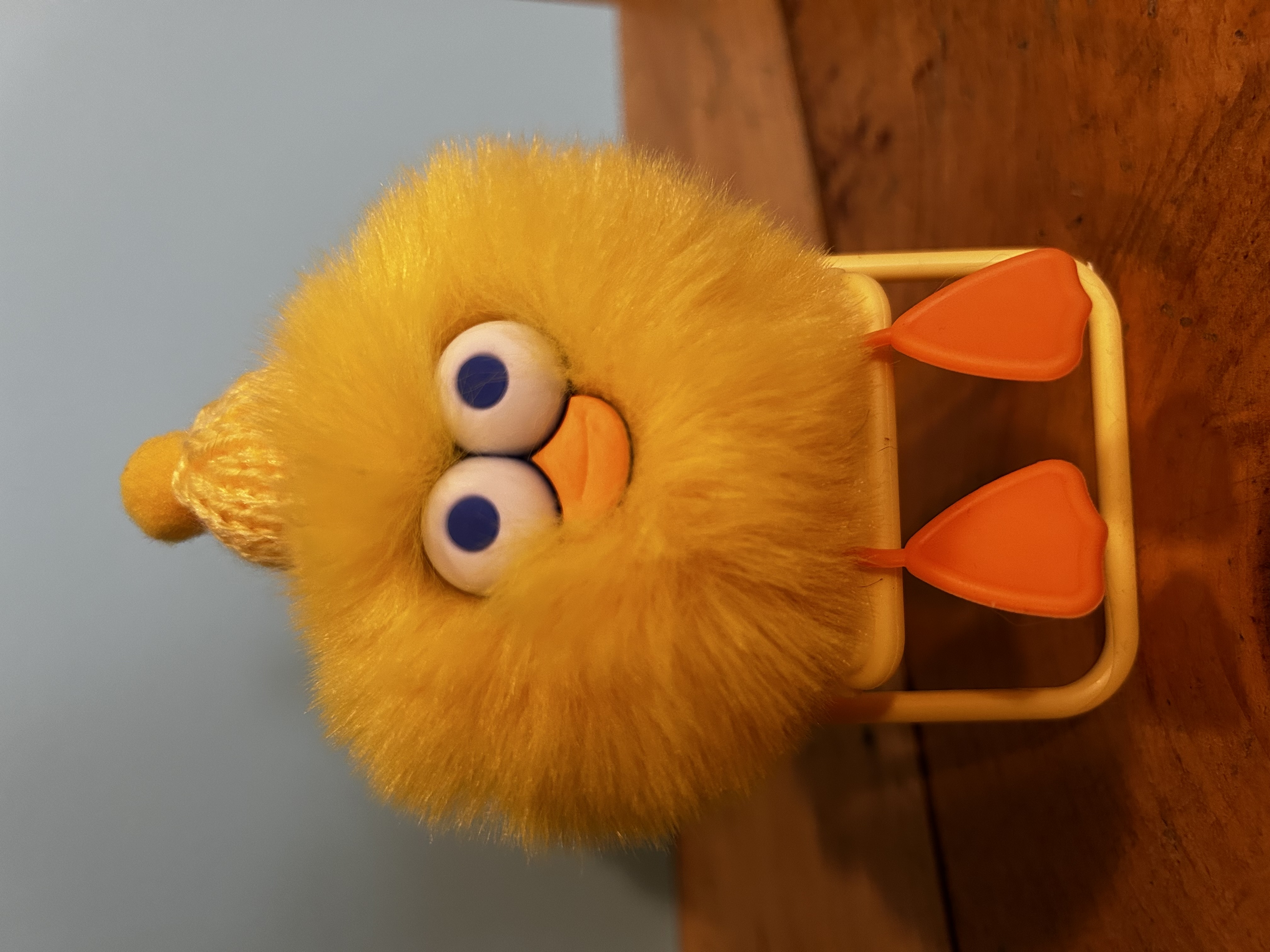 Fluffy Yellow Chickibeast