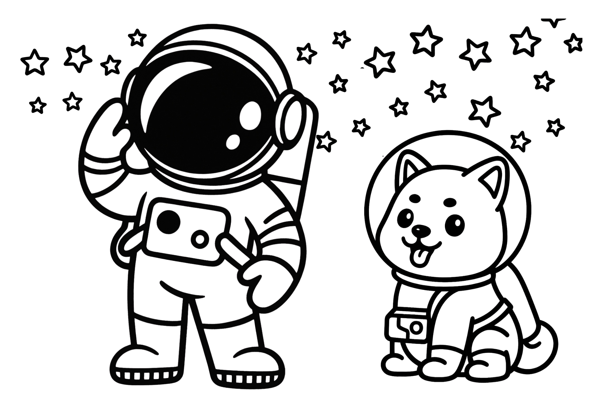 Astronaut Canvas