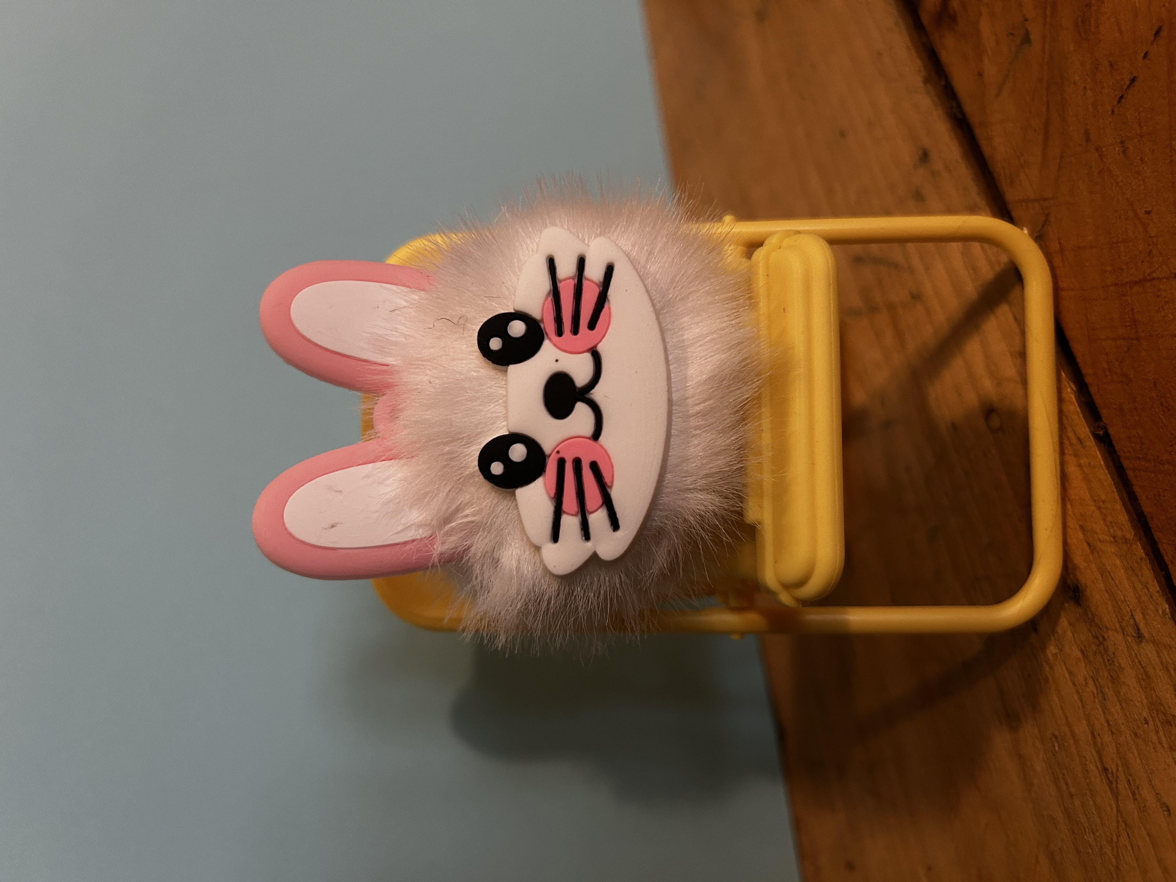 Fluffy White Moon Rabbit
