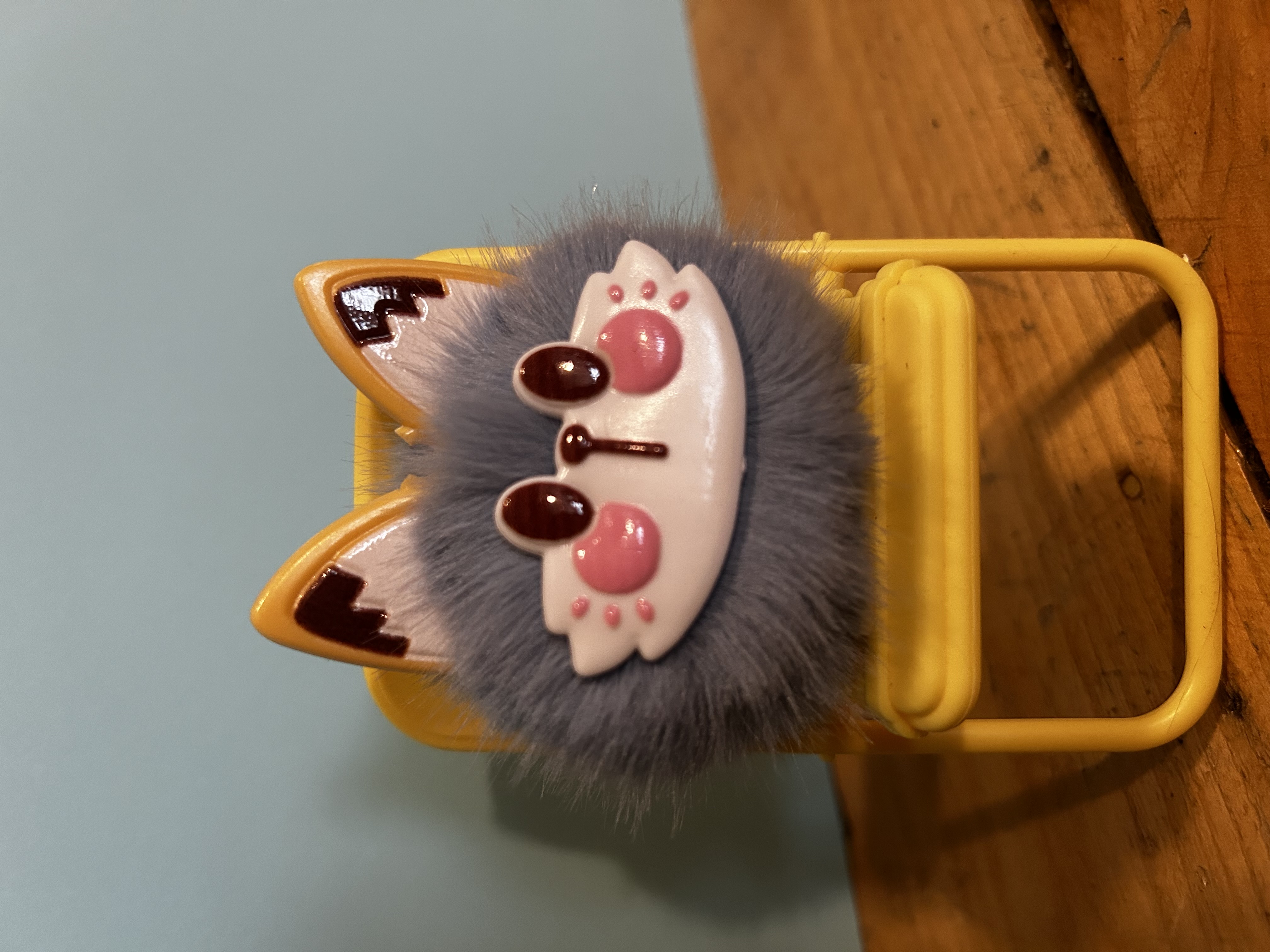 Fluffy Grey Kittypuff