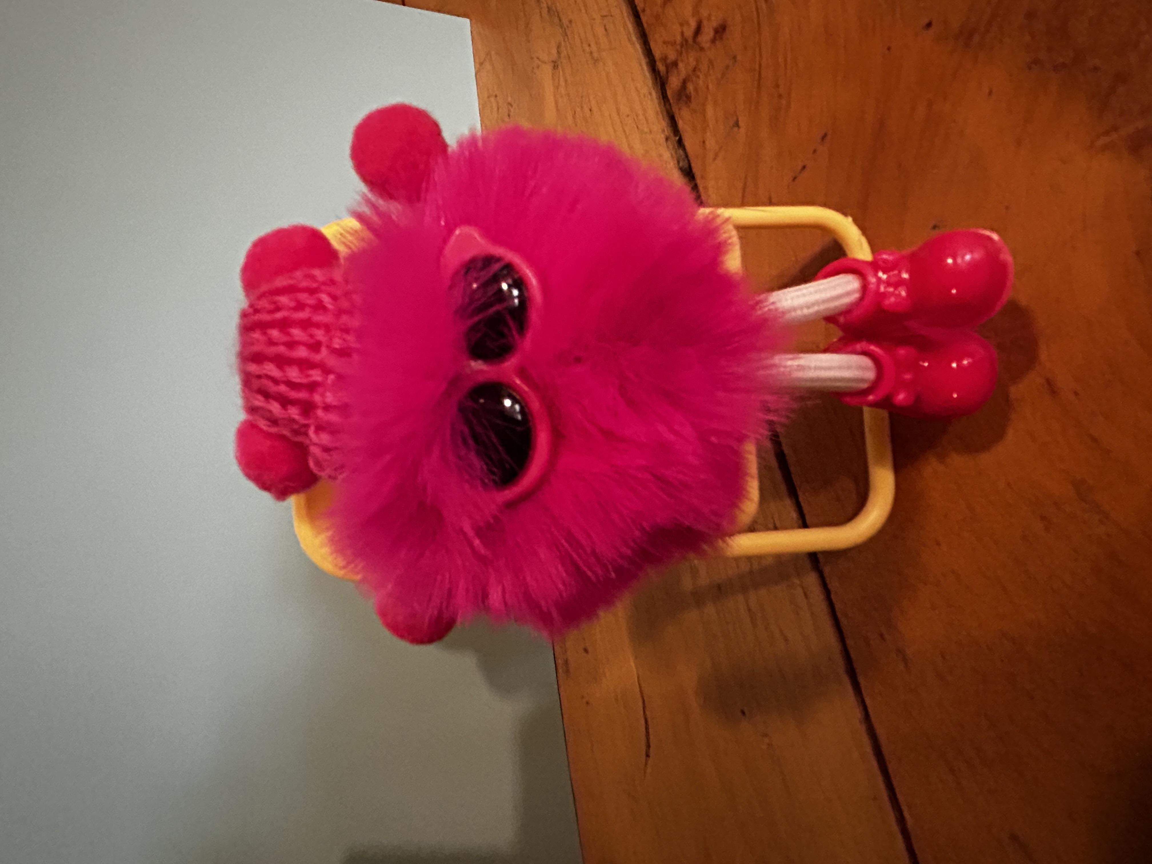 Fluffy Hot Pink Cuddlebeast