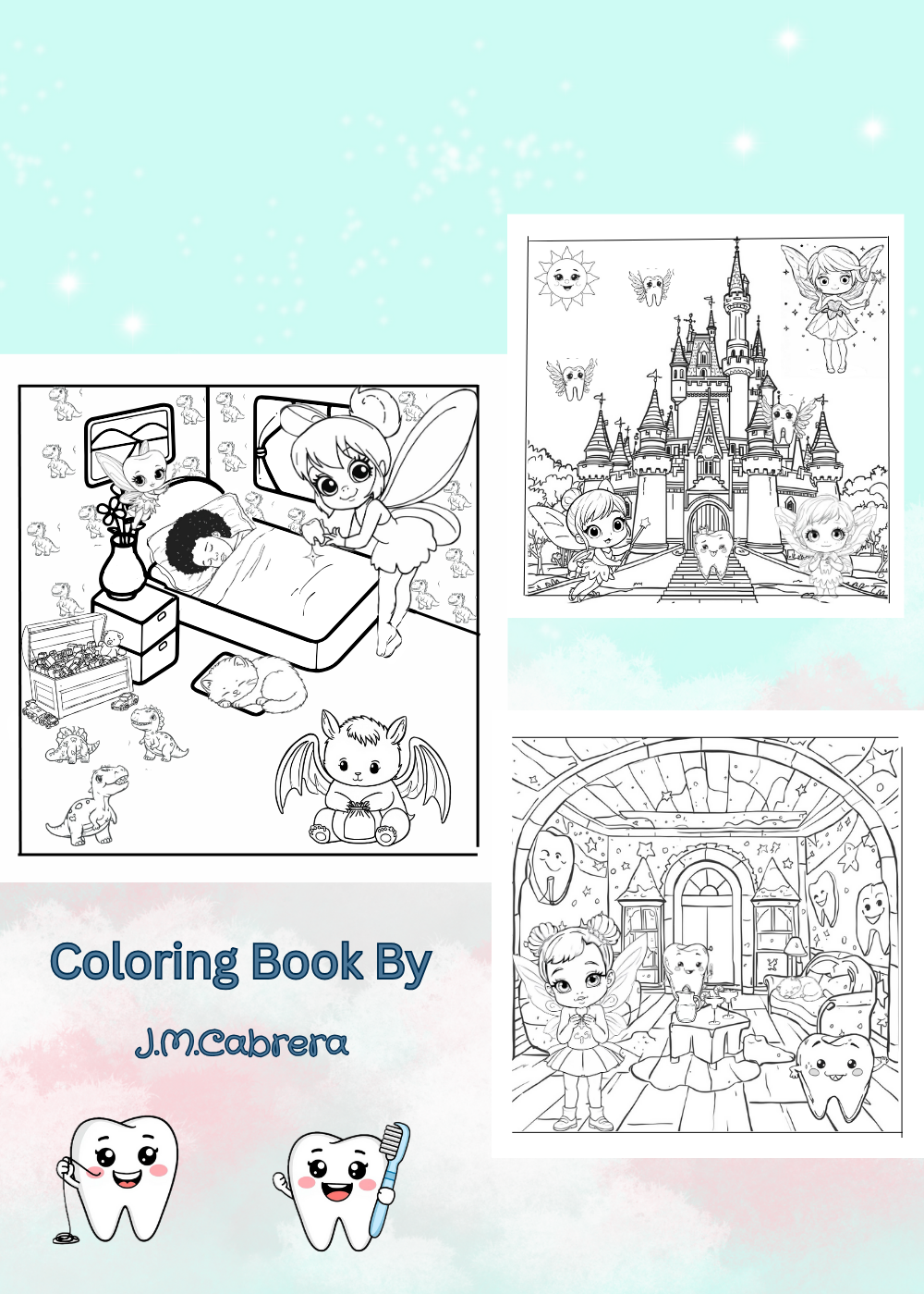 Tooth Fairy Friends Coloring Book