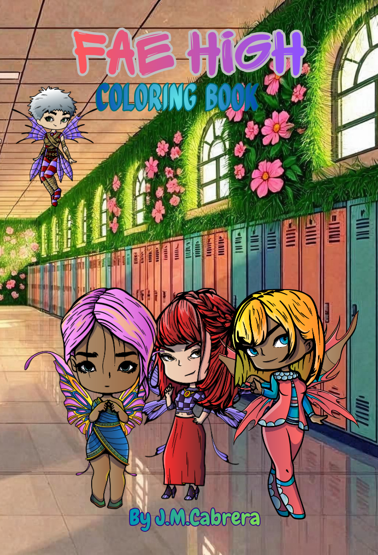 Fae High Coloring Book