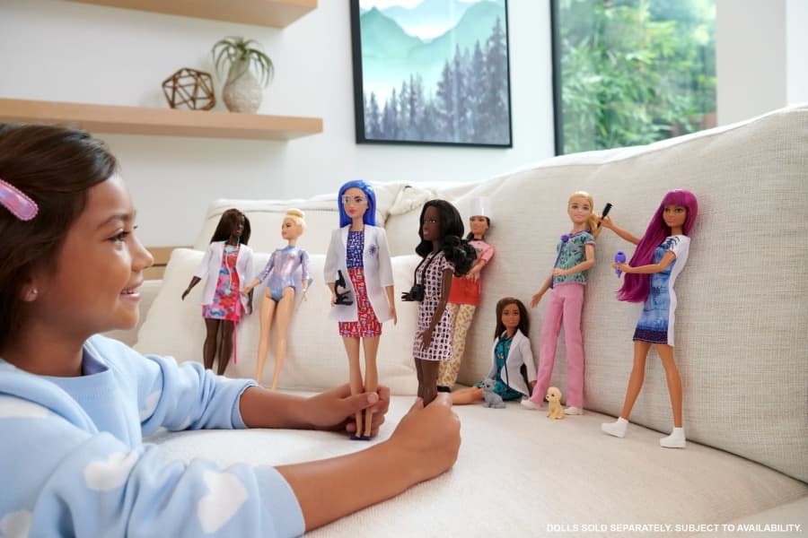 Barbie Scientist Doll - 12-Inch STEM Career Fashion Doll with Microscope & Lab Coat - Official Mattel Barbie Science Toy