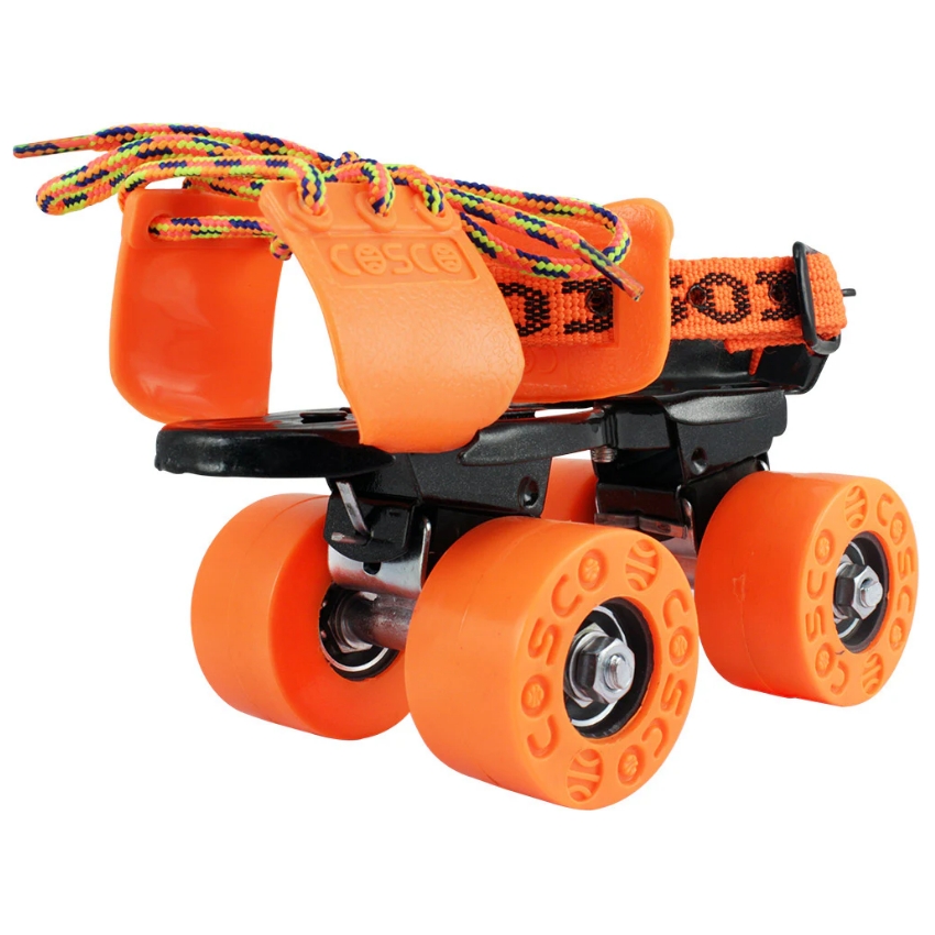 Cosco Skating Zoomer Junior – Adjustable Size Roller Skates for Ages 4-7 – High-Impact Synthetic Wheels for Smooth Glide – Beginner-Friendly Quad Skates