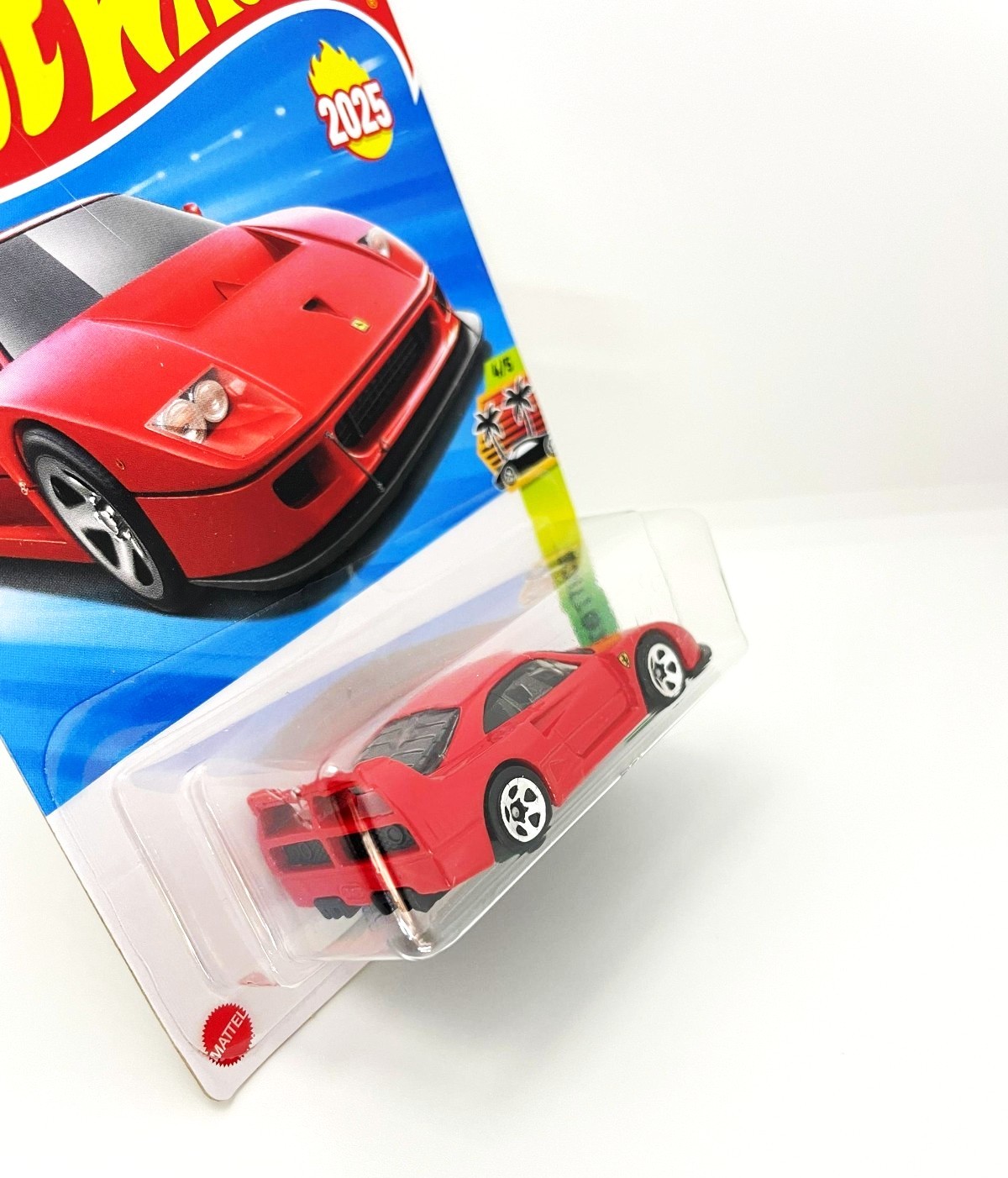 Hot Wheels Exotics Ferrari F40 Competizione in Red