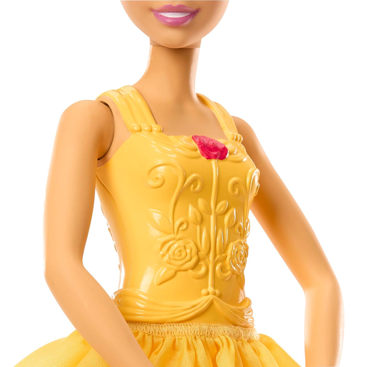 Disney Princess Belle Posable Ballerina Doll - 11.5" Fashion Doll with Ballet Outfit - Beauty and the Beast Toy Gift for Girls - Sparkle & Twirl Series