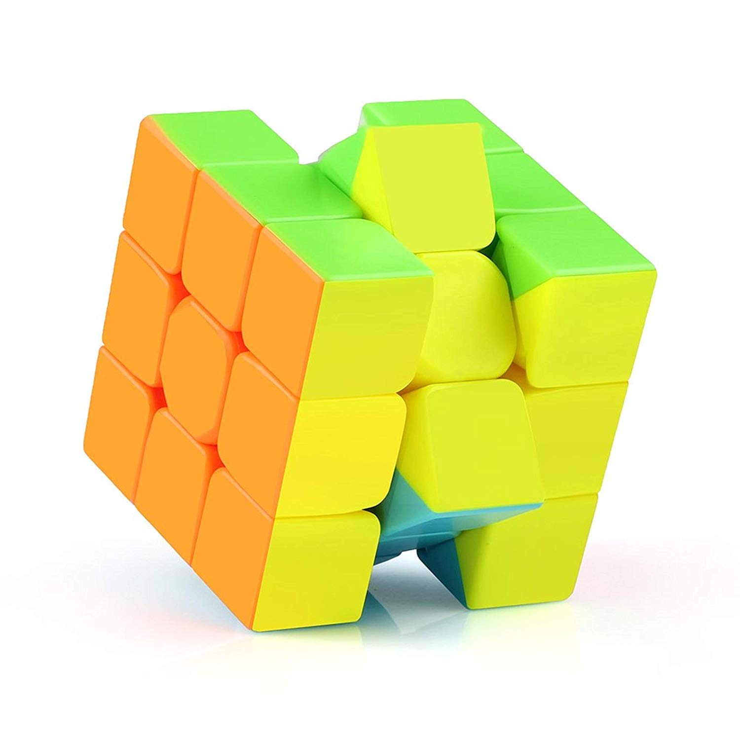 Zuurvi® 3x3 Rubik's Cube – Enhances Memory, Logic & Problem Solving – Smooth Turning Brain Teaser Puzzle – Durable Eco-Friendly Material – Best Educational Gift for Boys & Girls