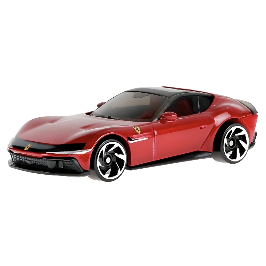 Hot Wheels 2026 Ferrari 12Cilindri (Red) – #94/250 Ferrari Series – Detailed 1:64 Scale New Casting JJH41 – Authentic Rosso Imola Paint & RA6 Wheels – Collector’s Edition