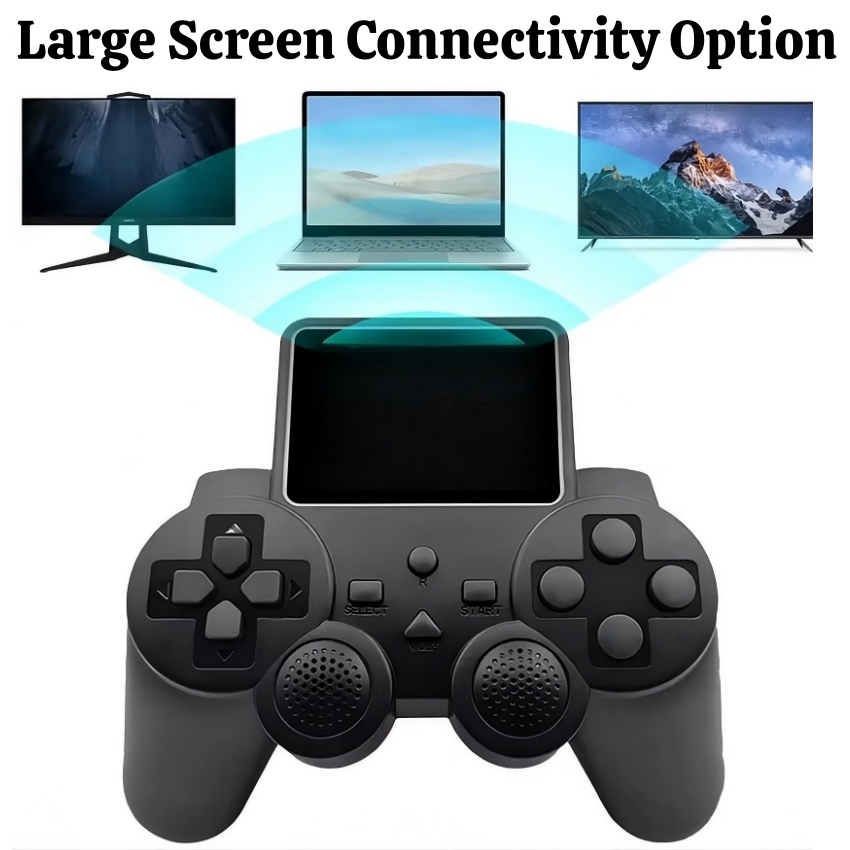 S10 Retro Handheld Console – 520 Classic Games – Portable Mini Game Box with Rechargeable Battery – Supports TV Connection – Best Budget Gaming Gift for Kids