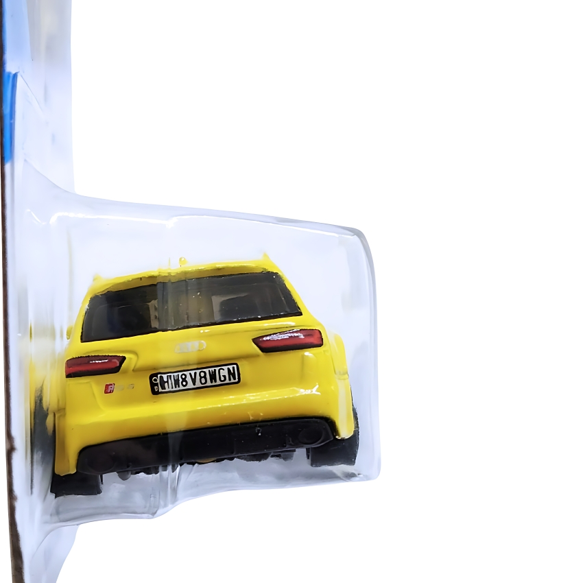 Hot Wheels 2026 Audi RS 6 Avant (Yellow) – #66/250 HW Euro Series – Detailed 1:64 Scale Die-Cast Super Wagon – Authentic Audi Sport Graphics & Y5 Wheels – Collector’s Edition